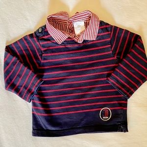 Baby Boys Jacadi Top size 18 Mo.